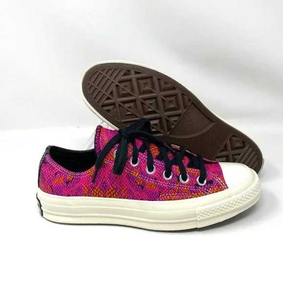 💖MEGA SALE💖Converse Women  570356C CHUCK 70 OX Digital Daze Pink Egret - Picture 5 of 9